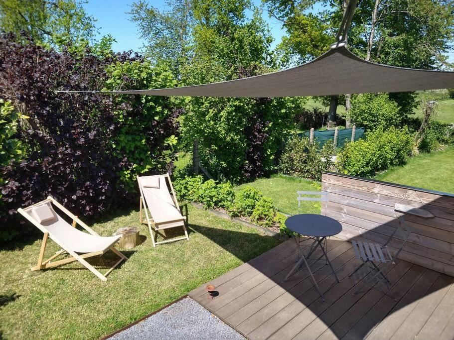 Villa Cote Jardin Dison Exterior foto